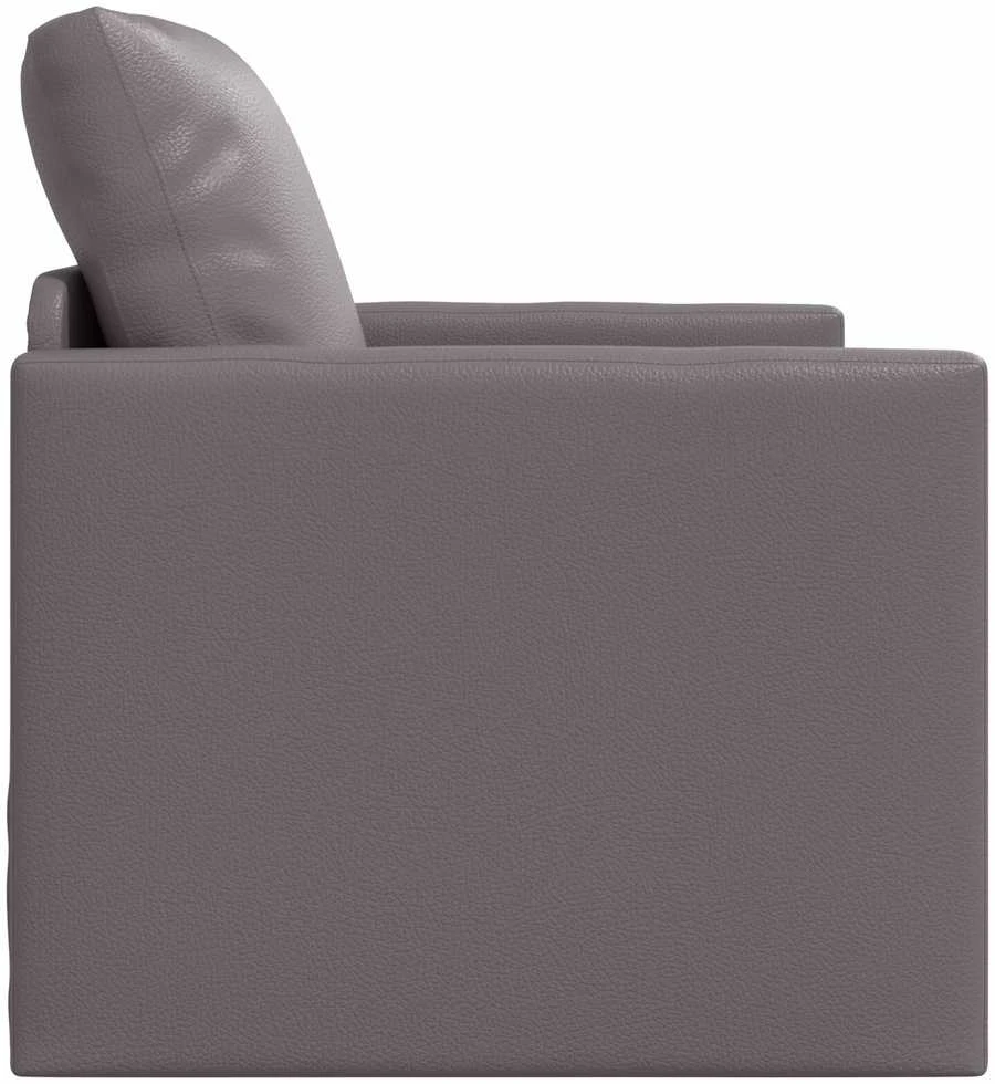 Sofa lova 60cm Pilka Dirbtinė Oda