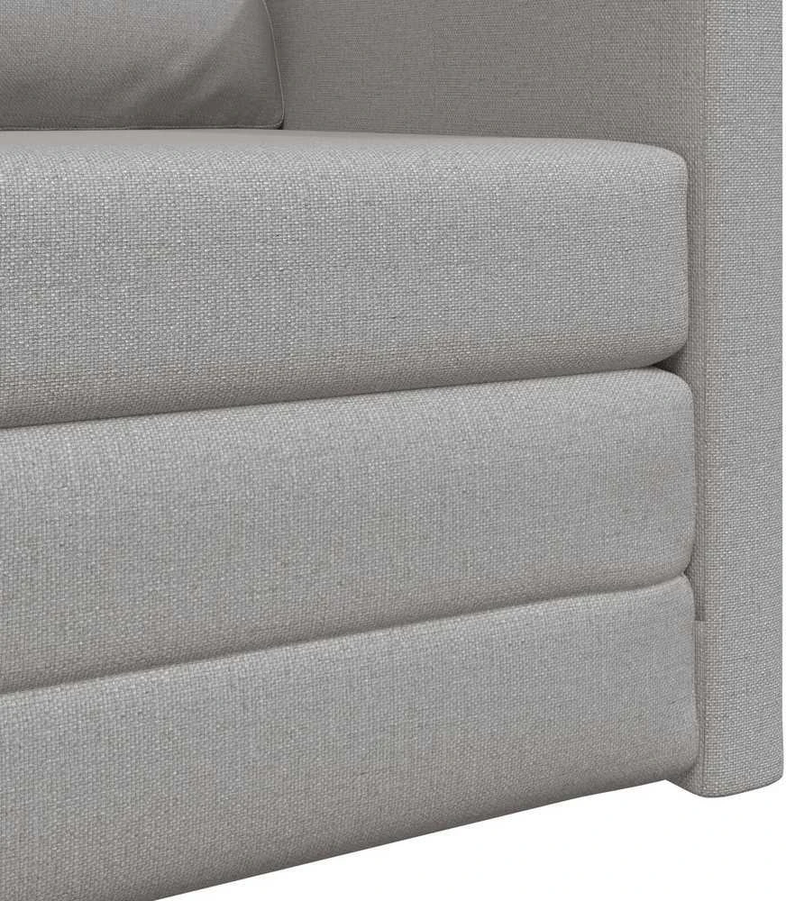 Sofa lova Debesų pilka 74 x 77 x 81 cm audinys