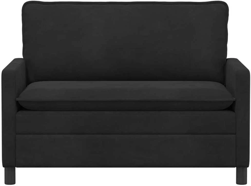 Sofa Juoda 126 x 81 x 87,5 cm Aksomas