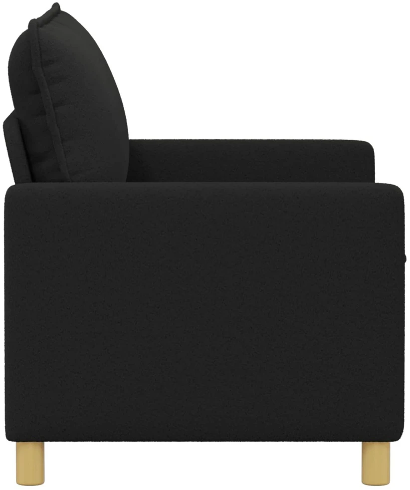 Sofa Juoda 126 x 81 x 87,5 cm Audinys