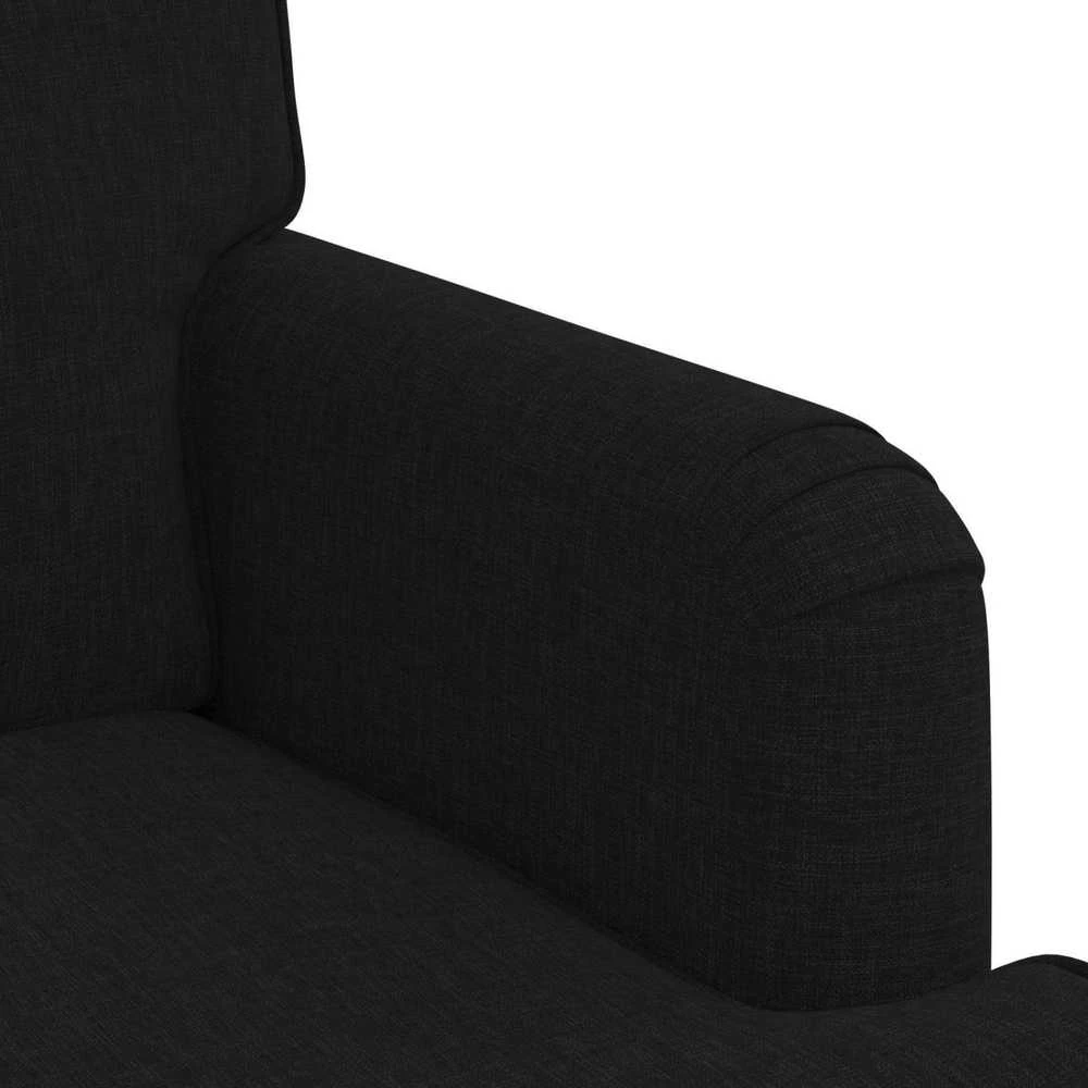 Sofa Juoda 142 x 80 x 85 cm Metalas