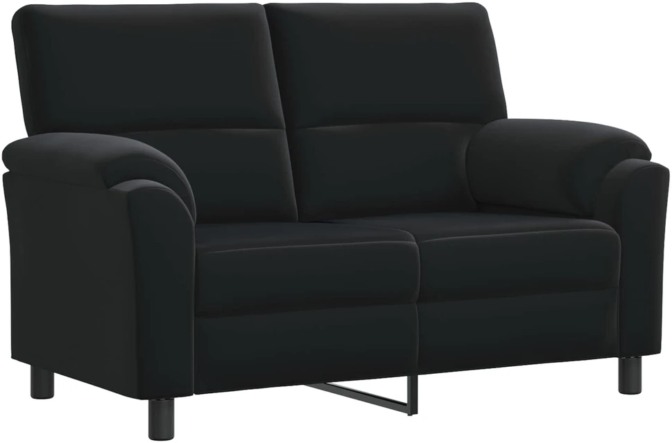 Sofa Juoda 154 x 85 x 93 cm Aksomas