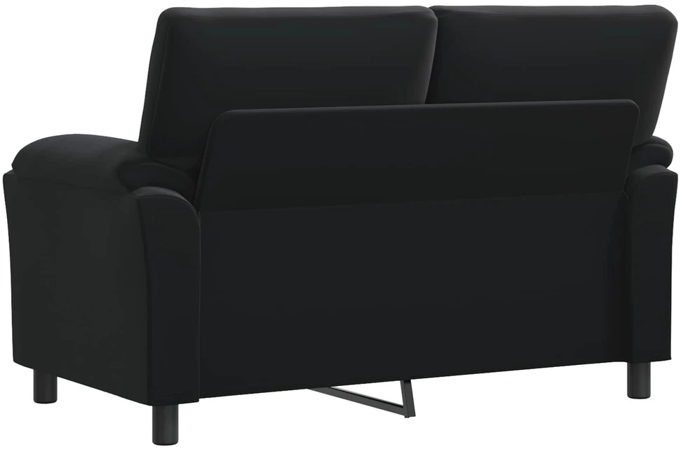 Sofa Juoda 154 x 85 x 93 cm Aksomas