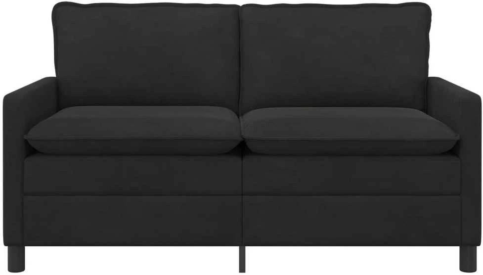 Sofa Juoda 156 x 81 x 87,5 cm Aksomas