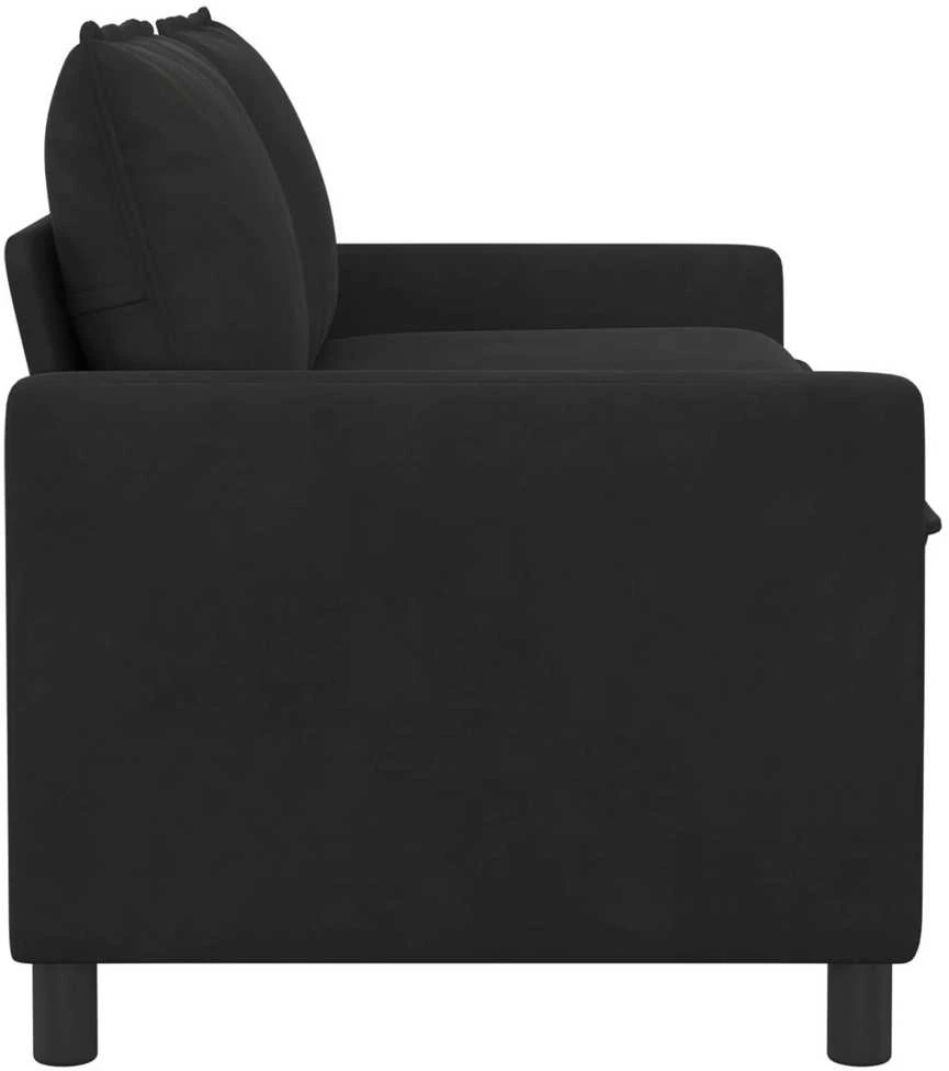 Sofa Juoda 156 x 81 x 87,5 cm Aksomas
