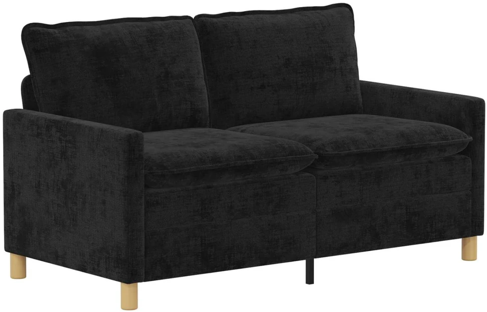 Sofa Juoda 156 x 81 x 87,5 cm Poliesteris