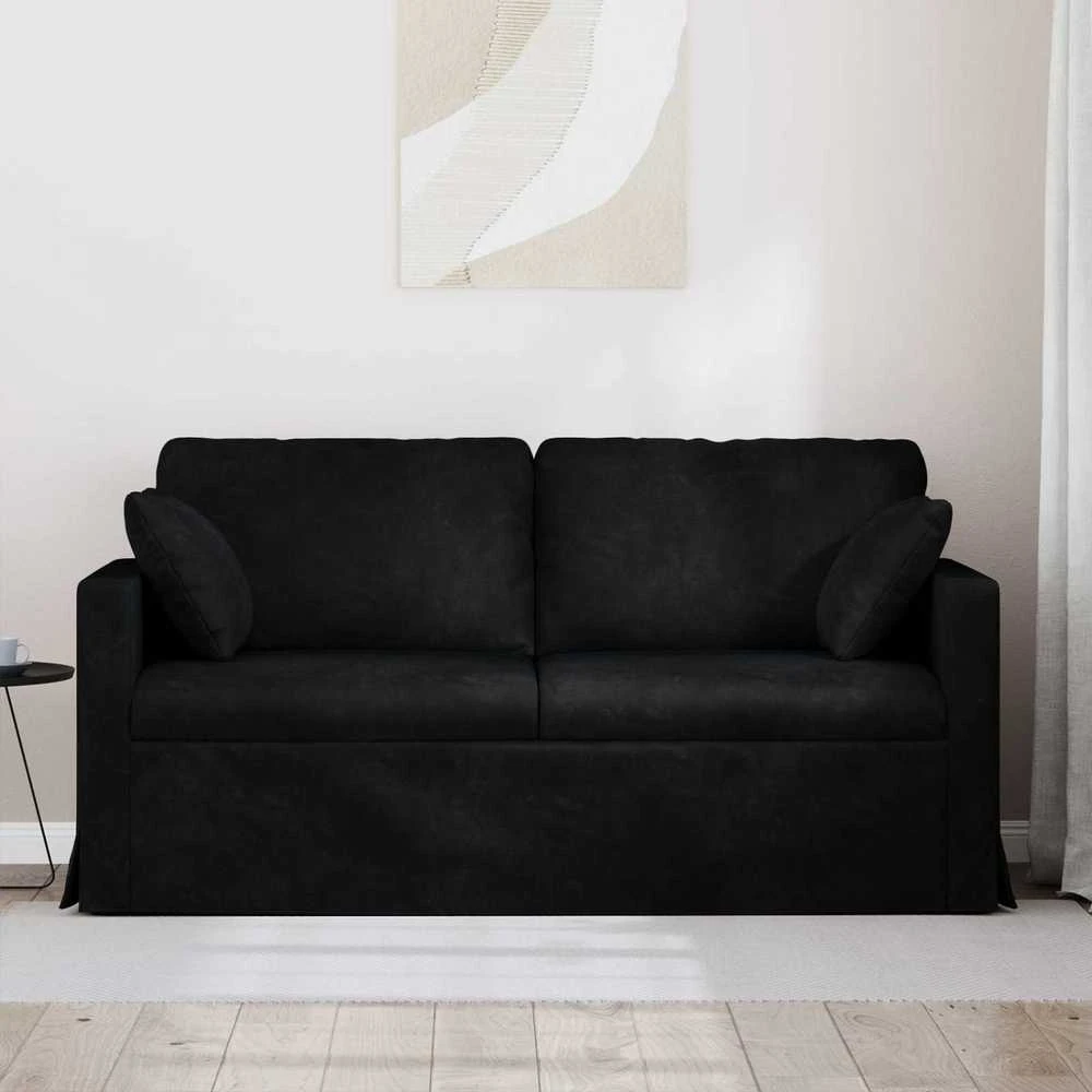 Sofa Juoda 158 x 78 x 80 cm Aksomas