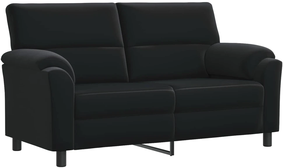 Sofa Juoda 174 x 85 x 93 cm Aksomas