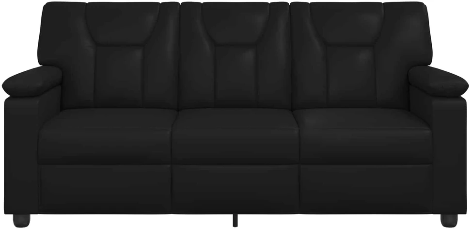Sofa Juoda 191 x 85 x 93 cm Dirbtinė oda