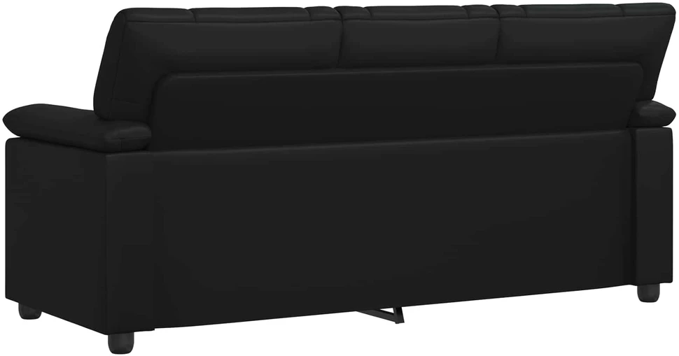 Sofa Juoda 191 x 85 x 93 cm Dirbtinė oda