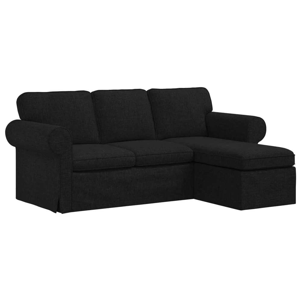 Sofa Juoda 215 x 138 x 80 cm Metalas