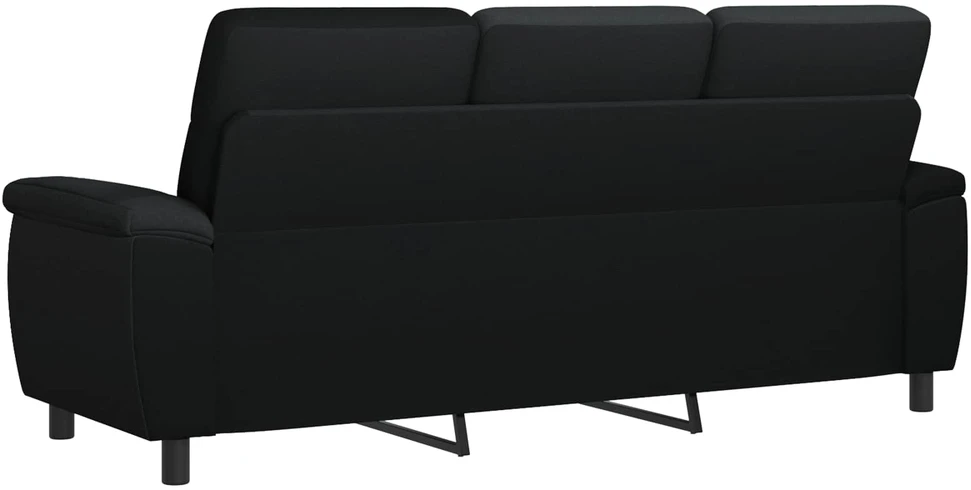 Sofa Juoda 214 x 90 x 95 cm Audinys