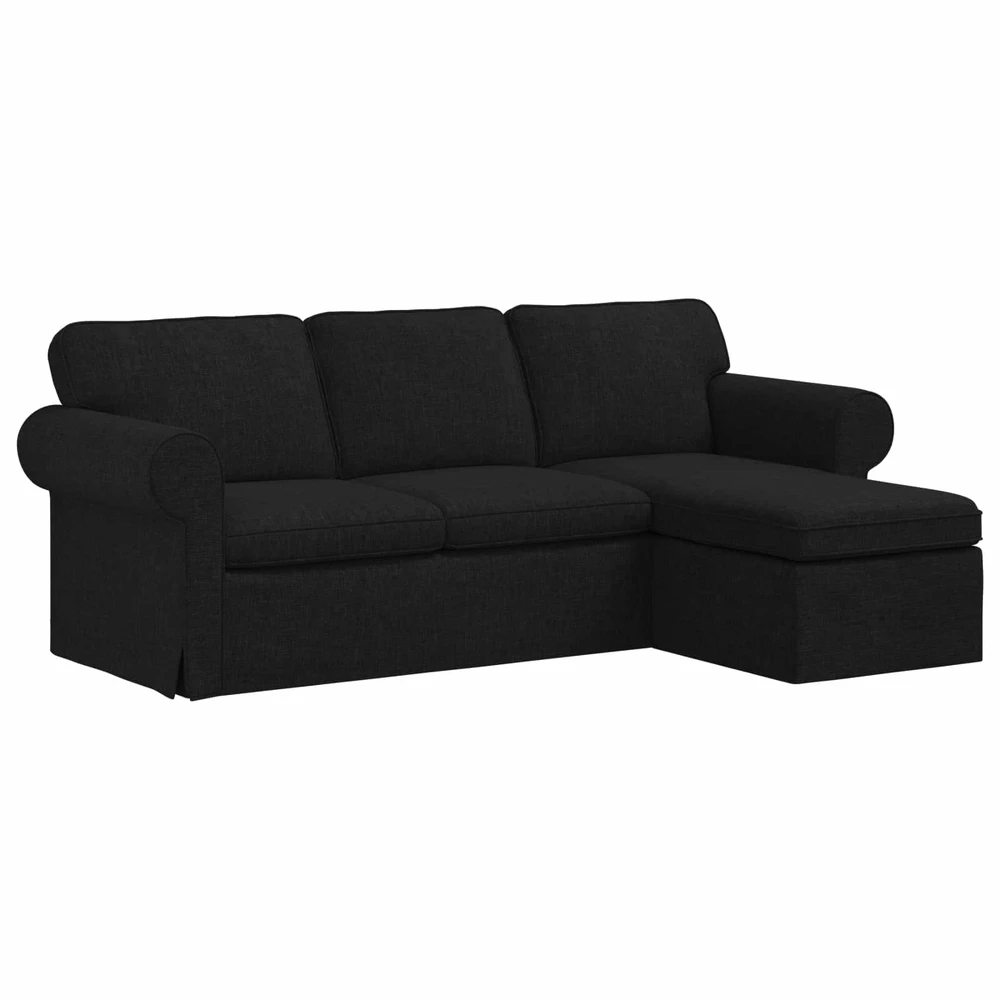 Sofa Juoda 215 x 138 x 80 cm Metalas