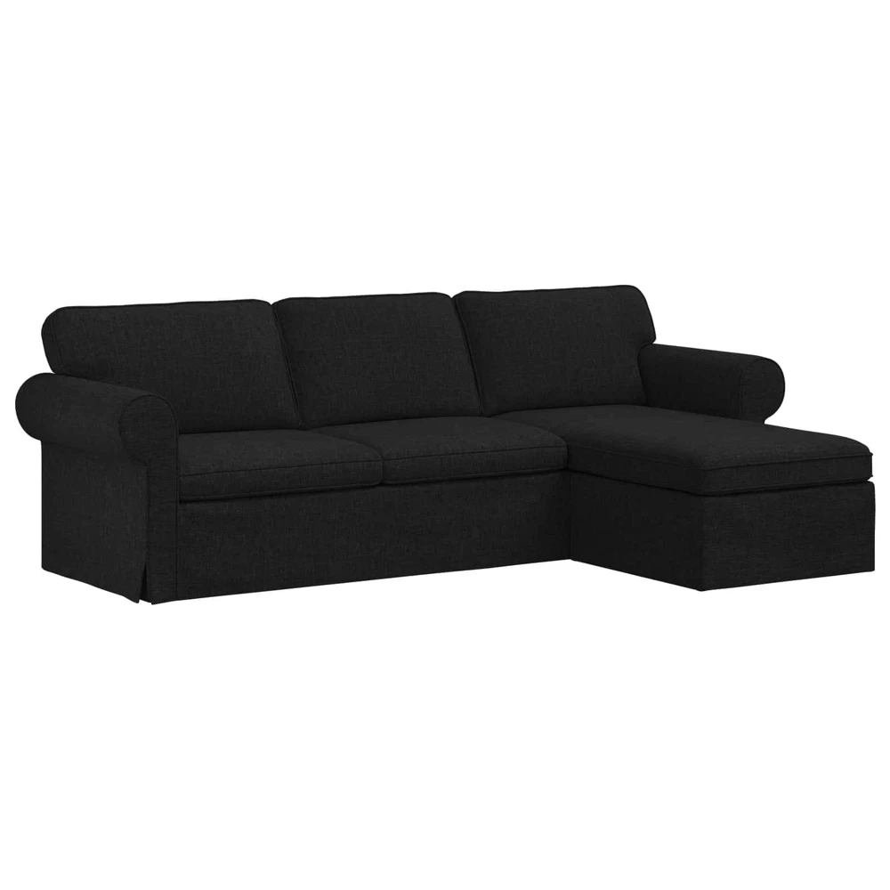 Sofa Juoda 215 x 138 x 80 cm Metalas
