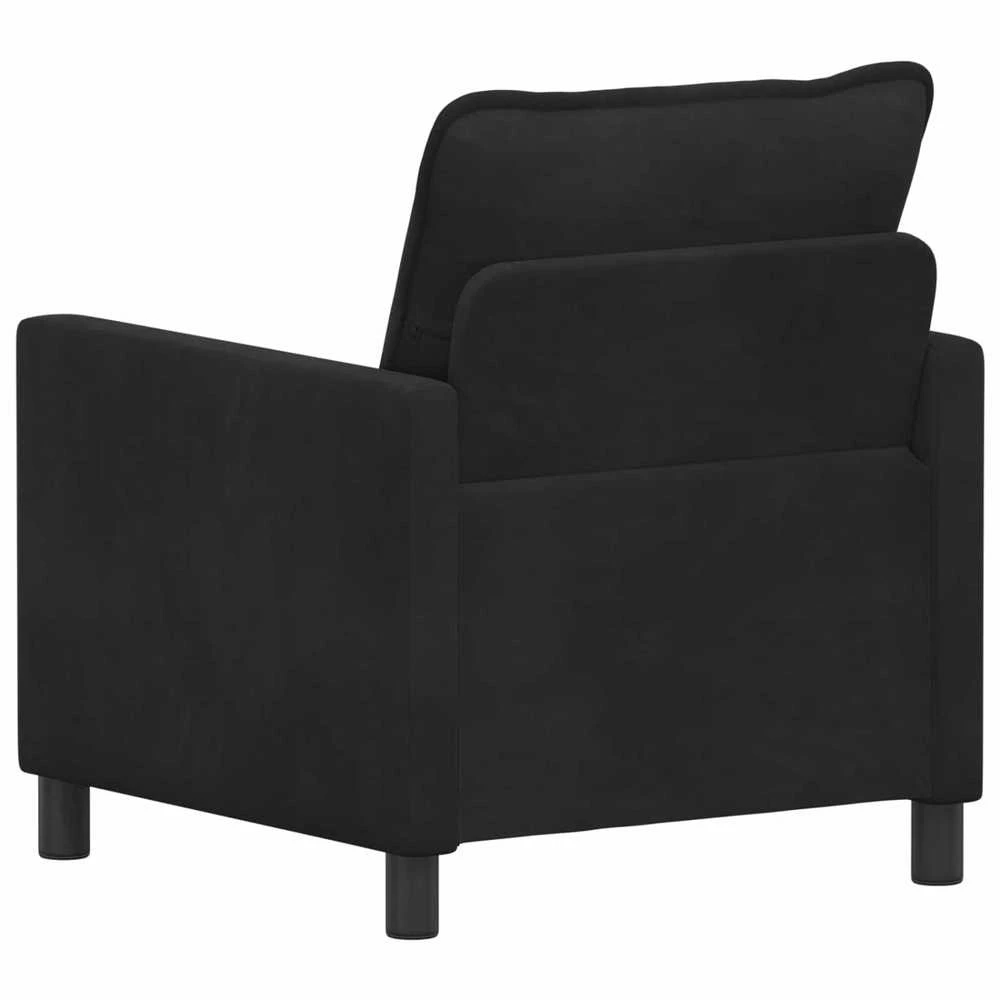 Sofa Juoda 76 x 81 x 87,5 cm Aksomas