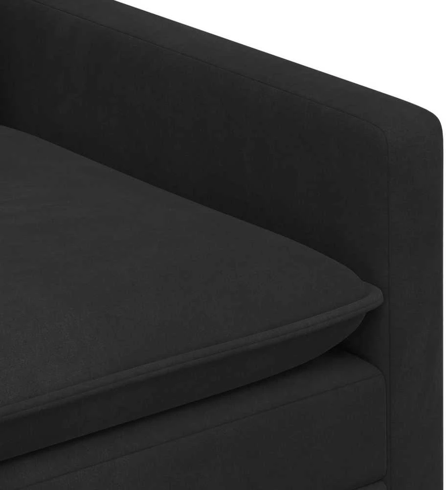 Sofa Juoda 76 x 81 x 87,5 cm Aksomas