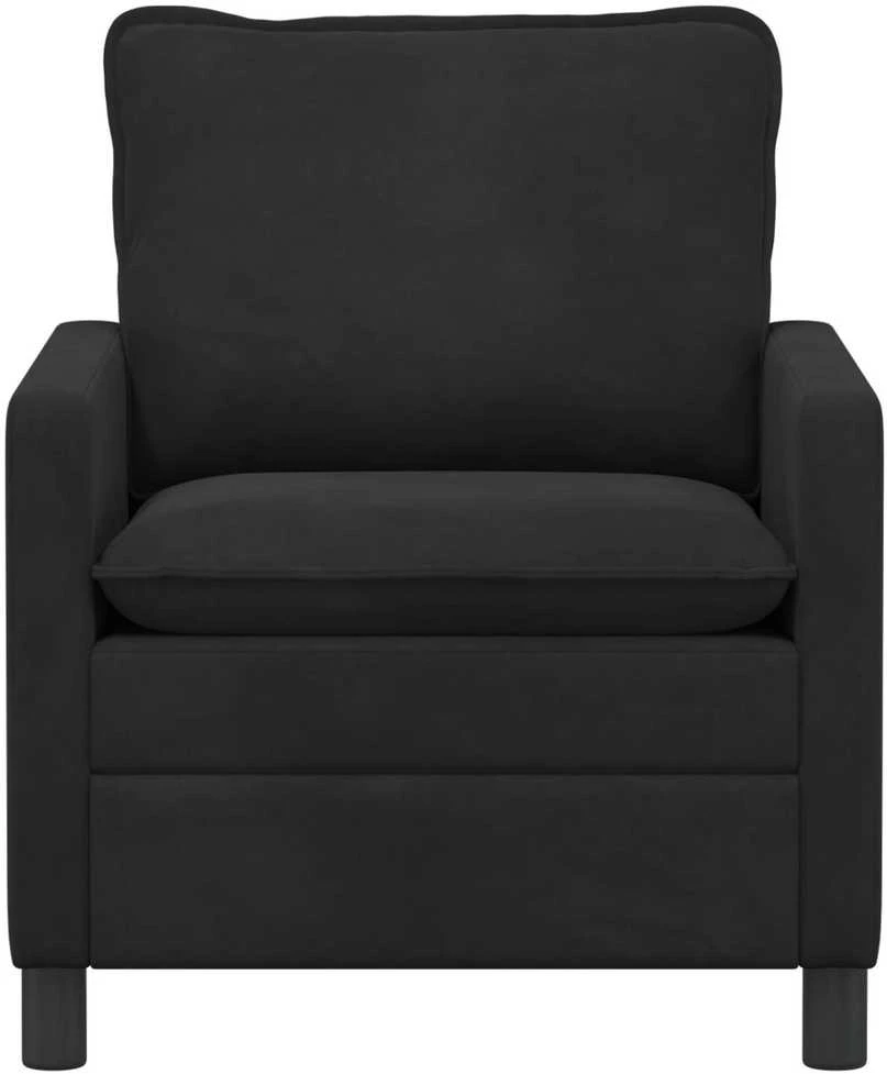 Sofa Juoda 76 x 81 x 87,5 cm Aksomas