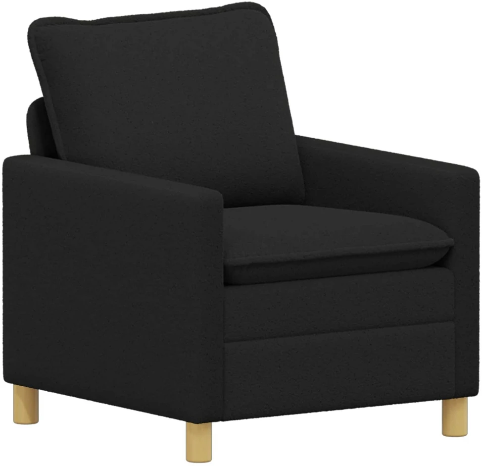 Sofa Juoda 76 x 81 x 87,5 cm Audinys