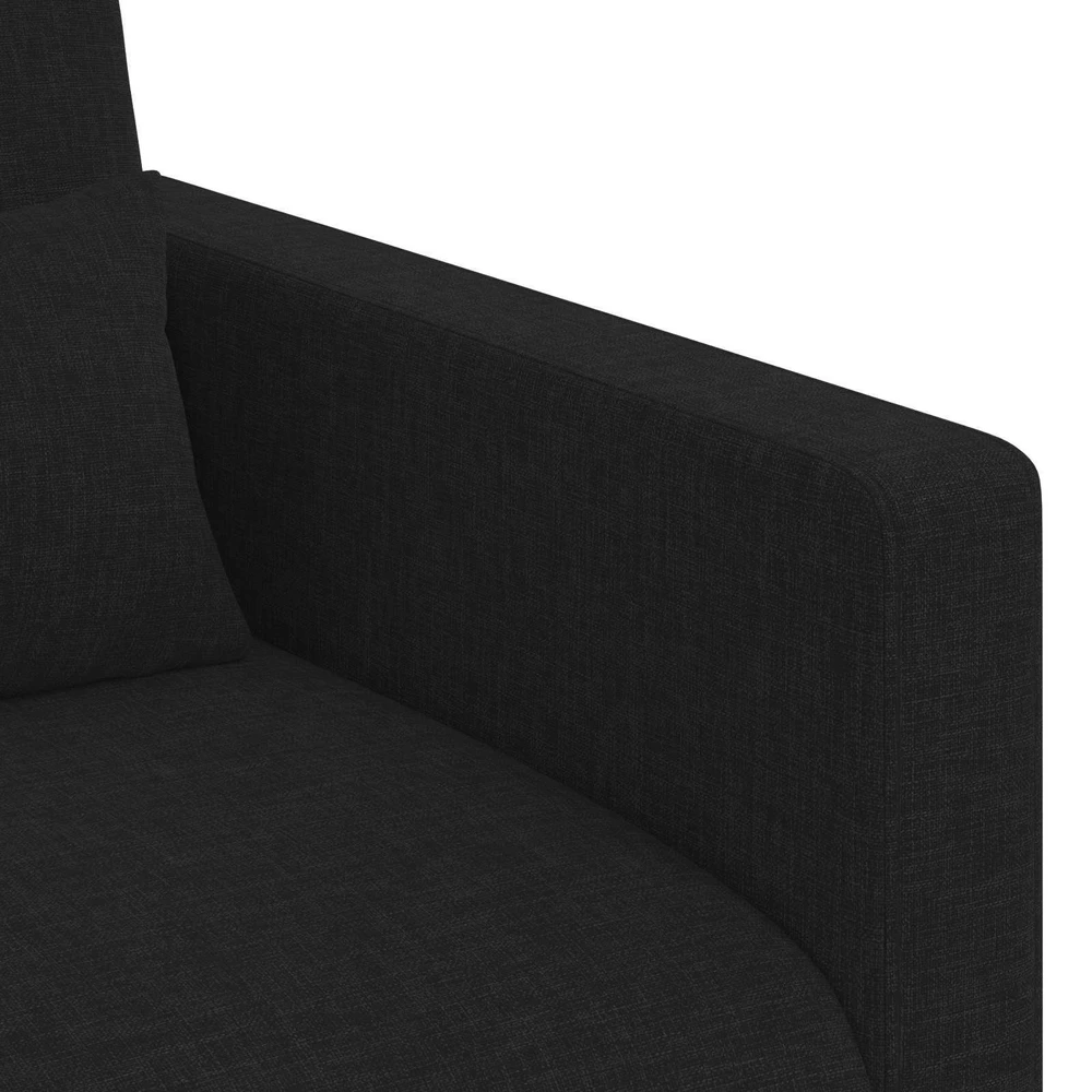 Fotelis Sofa Juoda 78 x 78 x 80 cm Metalas