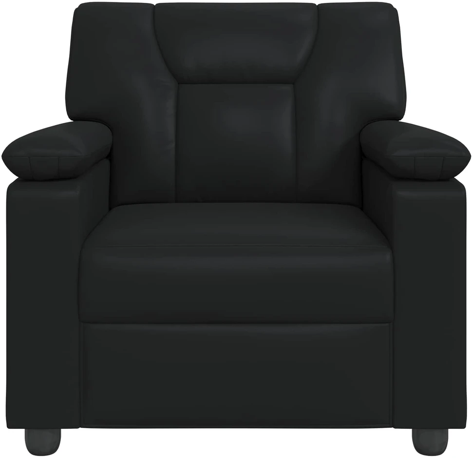 Sofa Juoda 91 x 85 x 93 cm Dirbtinė oda