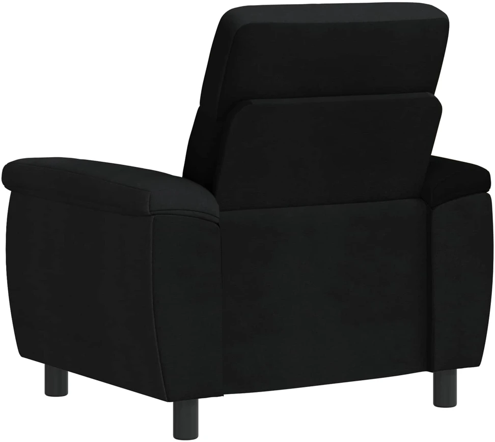 Sofa Juoda 95 x 90 x 95 cm Audinys