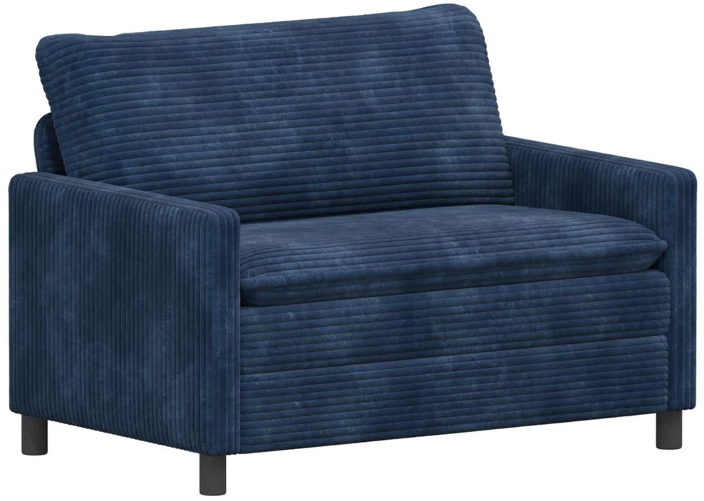 Sofa Jūrinė mėlyna 126 x 81 x 87,5 cm Poliesteris