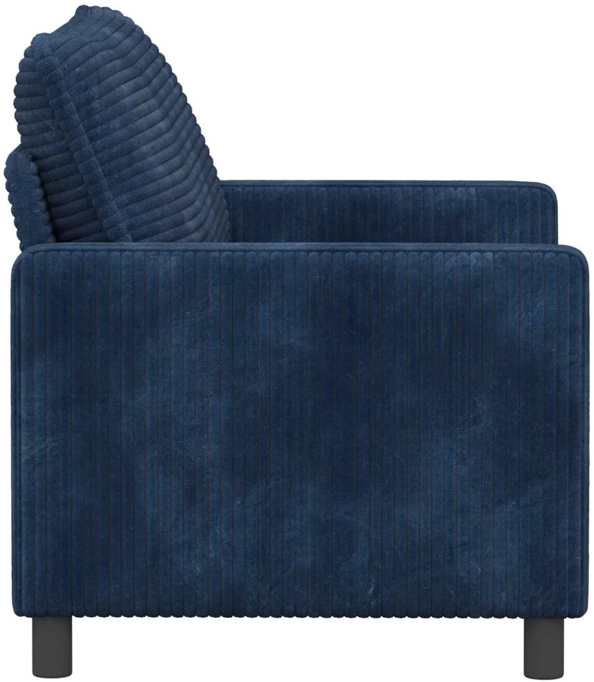 Sofa Jūrinė mėlyna 126 x 81 x 87,5 cm Poliesteris