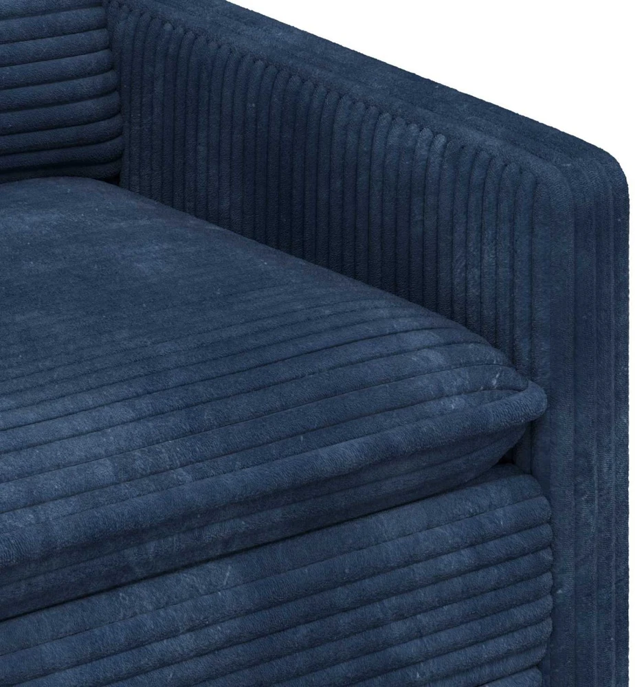 Sofa Jūrinė mėlyna 76 x 81 x 87,5 cm Poliesteris