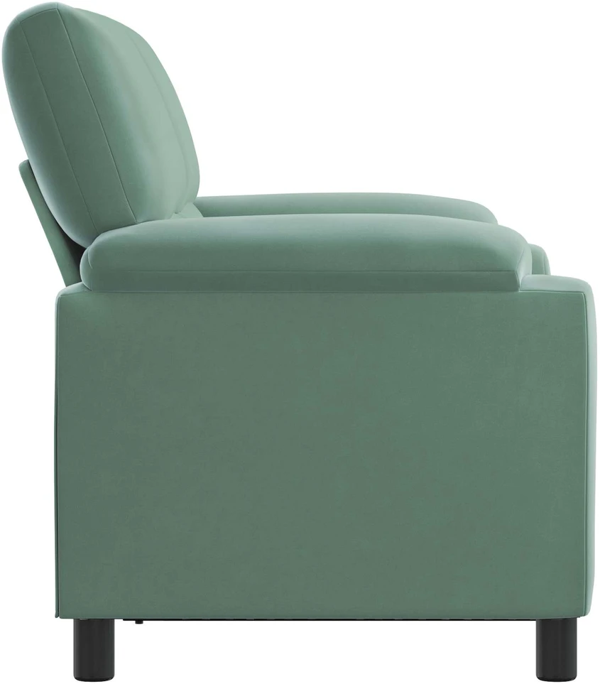 Sofa Jūrinė žalia 154 x 85 x 93 cm Aksomas