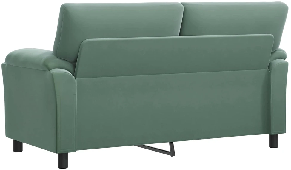 Sofa Jūrinė žalia 174 x 85 x 93 cm Aksomas