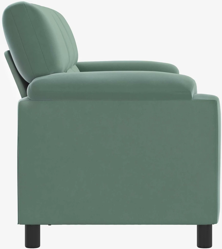 Sofa Jūrinė žalia 214 x 85 x 93 cm Aksomas