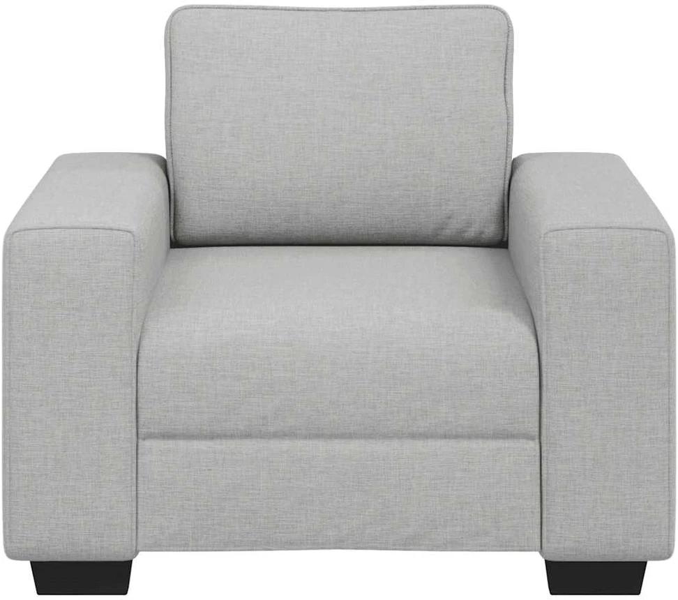 Sofa-kėdė, debesų pilka, 100x77x82 cm, audinys