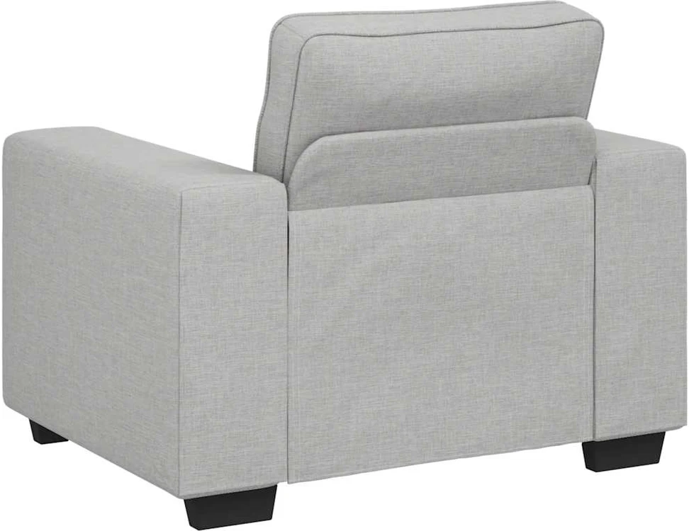 Sofa-kėdė, debesų pilka, 100x77x82 cm, audinys