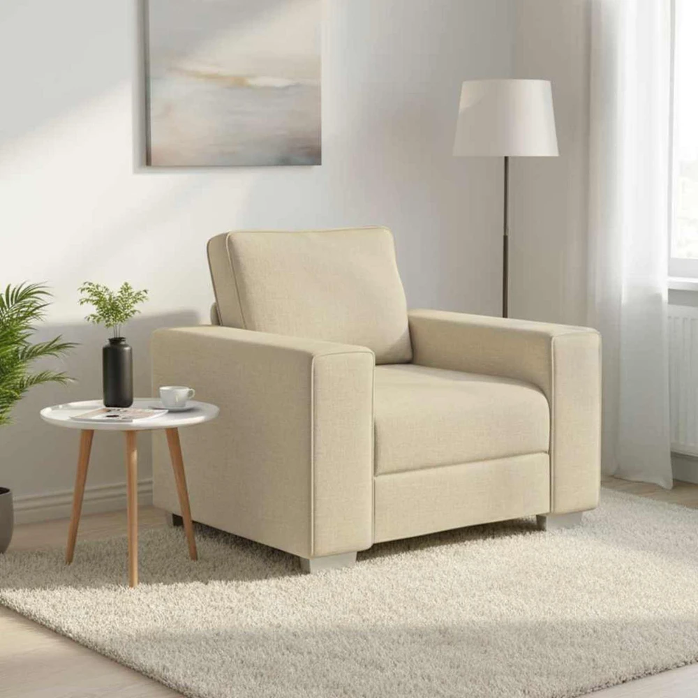 Sofa Kėdė Kreminė 100 cm audinys