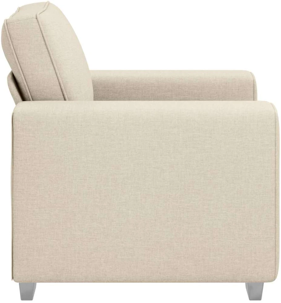 Sofa Kėdė Smėlio 100 cm Lino mišinio audinys