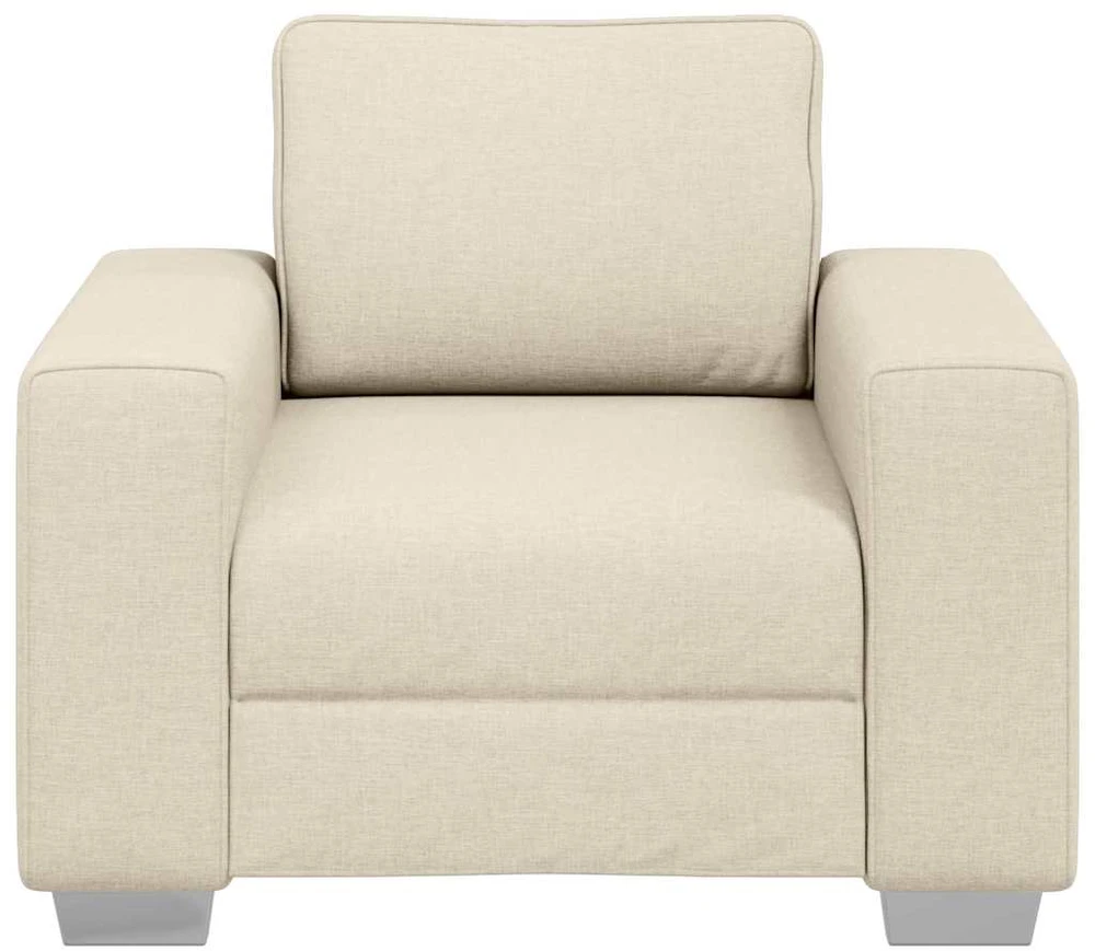 Sofa Kėdė Smėlio 100 cm Lino mišinio audinys