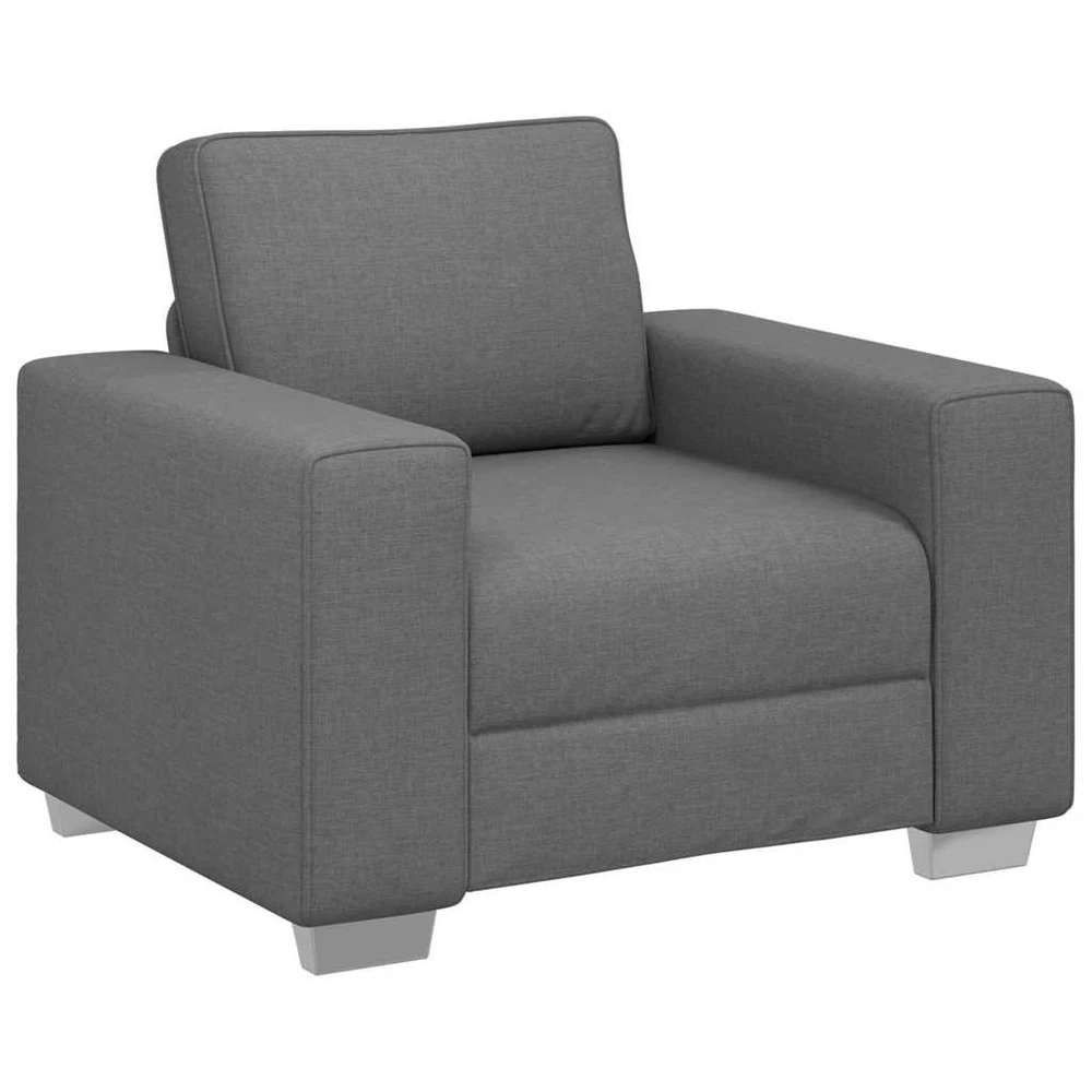 Sofa Kėdė Tamsiai pilka 100 cm audinys