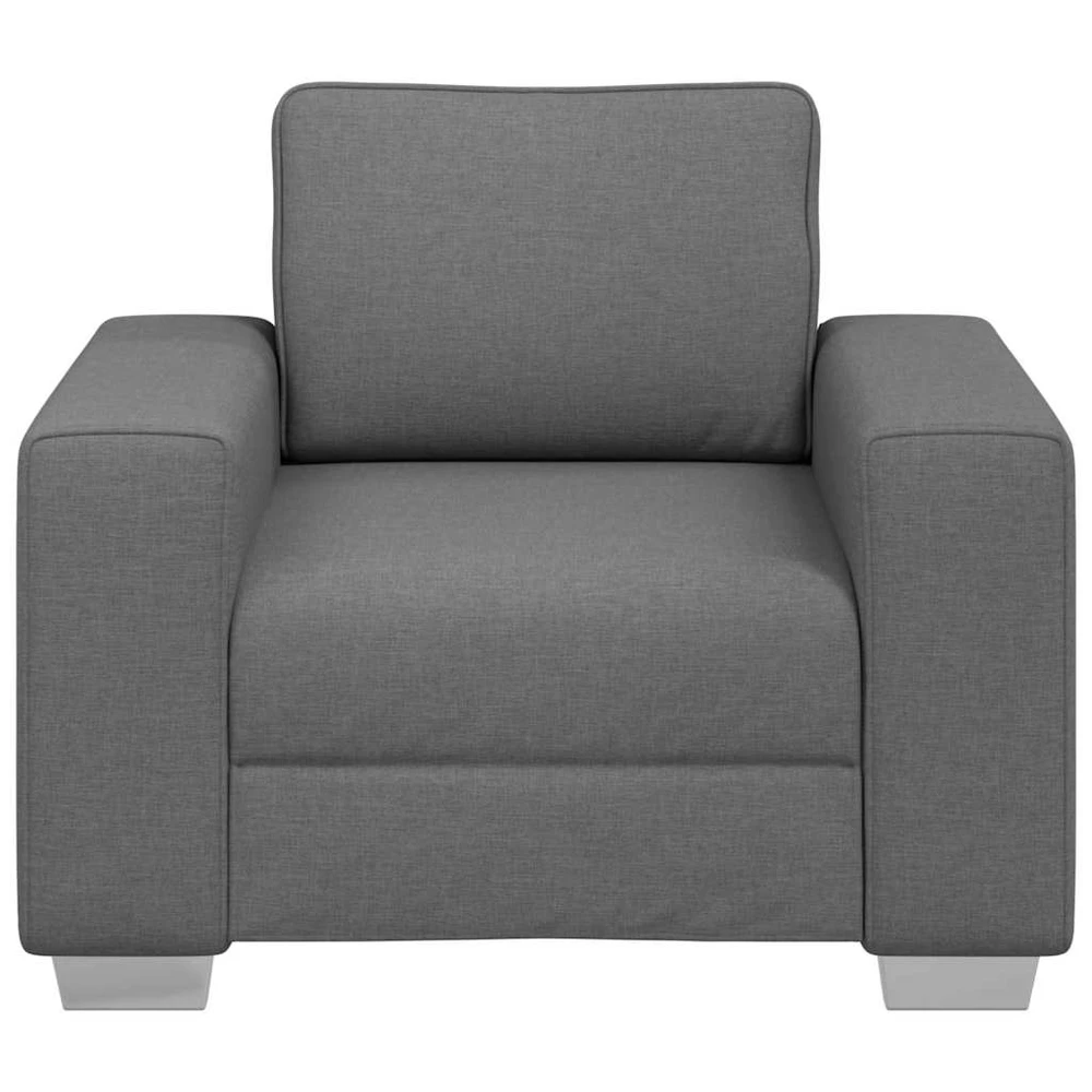Sofa Kėdė Tamsiai pilka 100 cm audinys