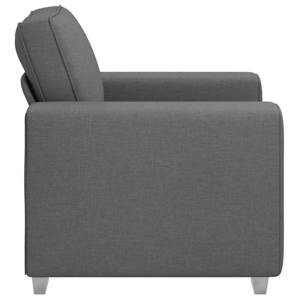 Sofa Kėdė Tamsiai pilka 100 cm audinys