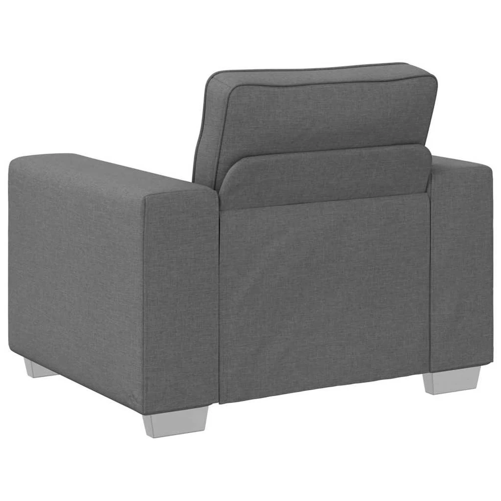 Sofa Kėdė Tamsiai pilka 100 cm audinys