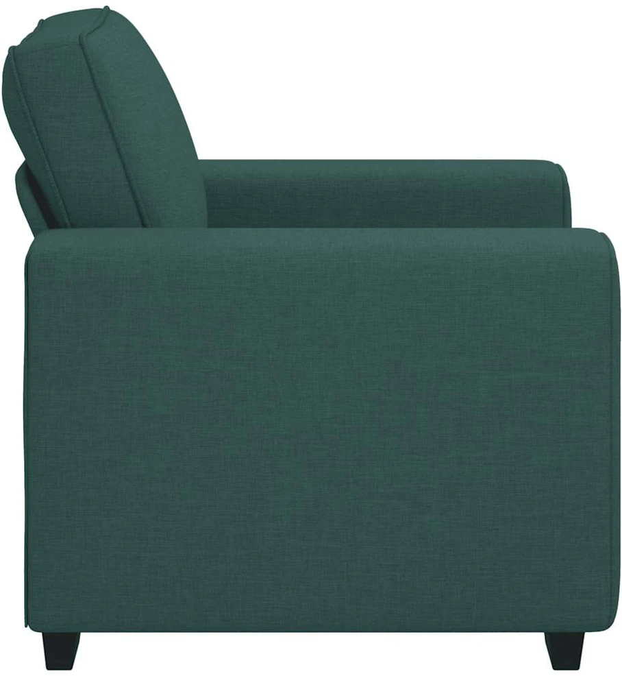 Sofa-kėdė, tamsiai žalia, 100x77x82 cm, audinys