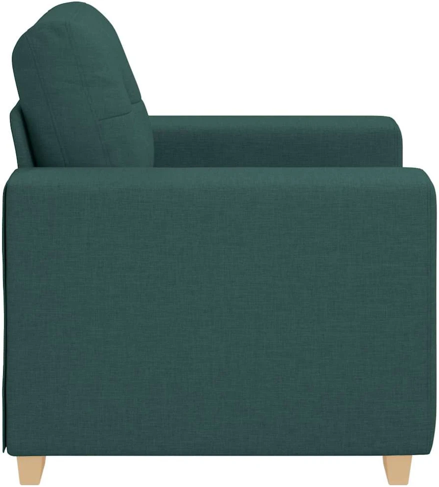 Sofa-kėdė, tamsiai žalia, 100x78x80cm, audinys