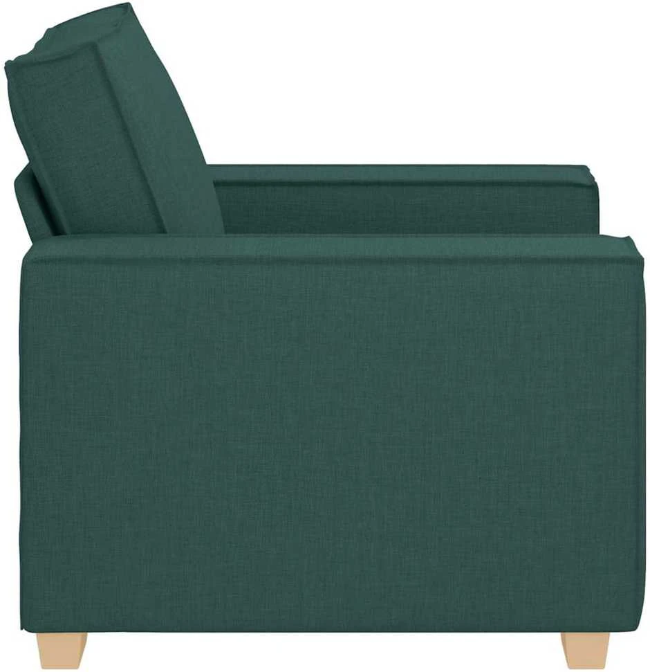 Sofa-kėdė, tamsiai žalia, 100x78x84 cm, audinys