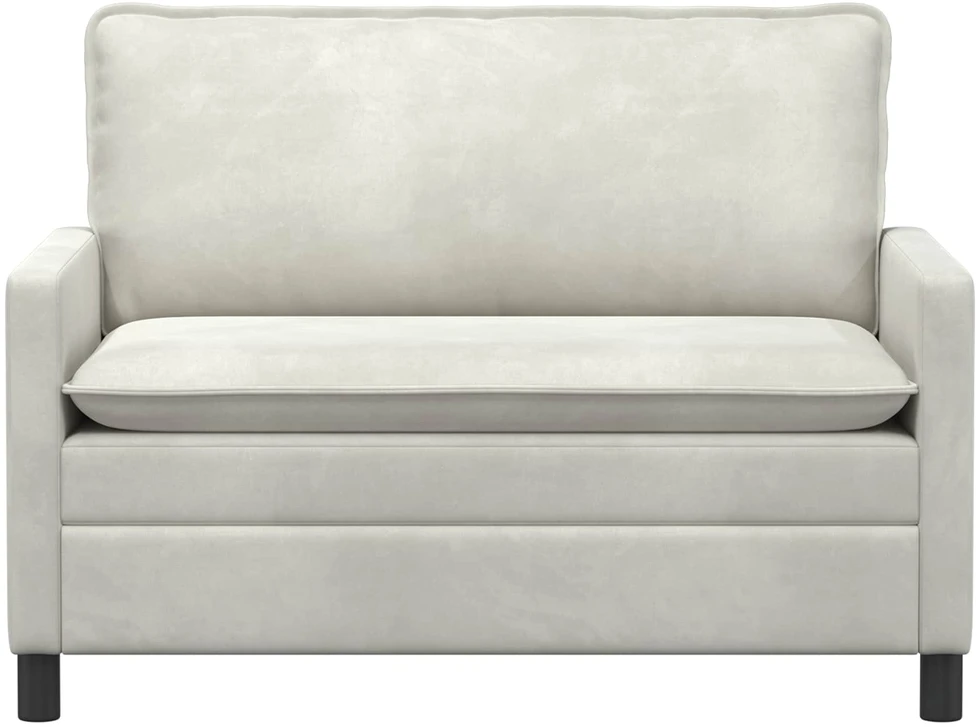 Sofa Kreminė 126 x 81 x 87,5 cm Aksomas