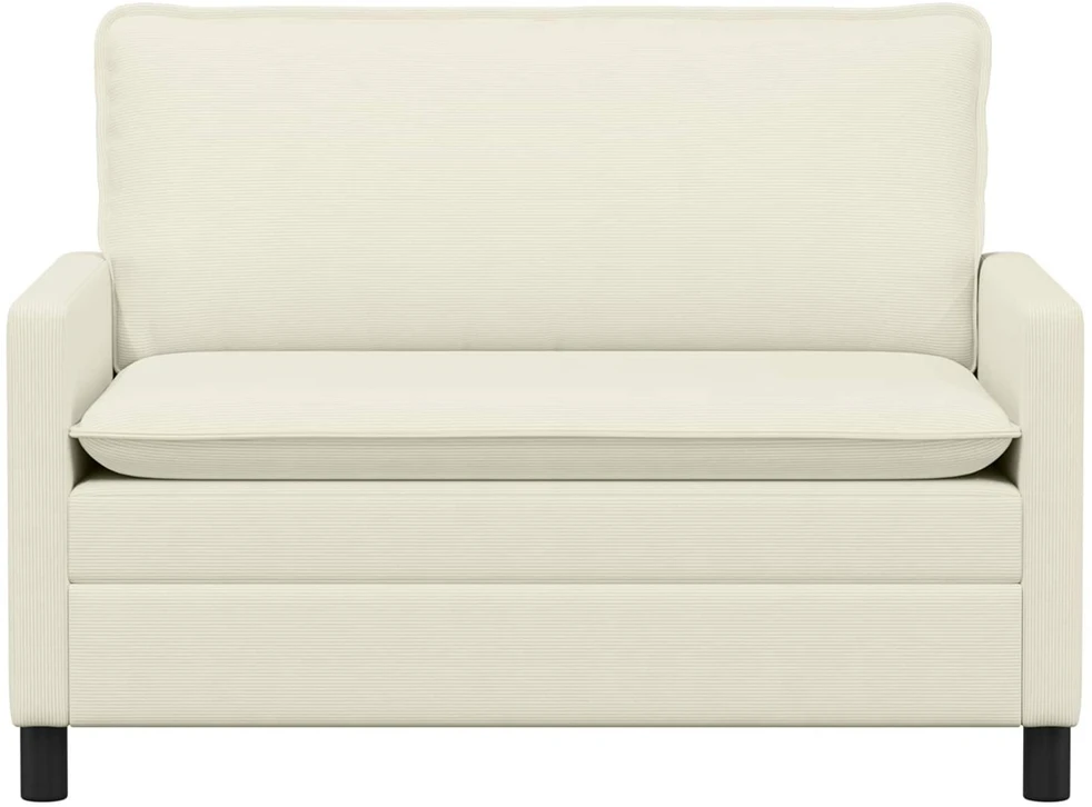Sofa Kreminė 126 x 81 x 87,5 cm Audinys