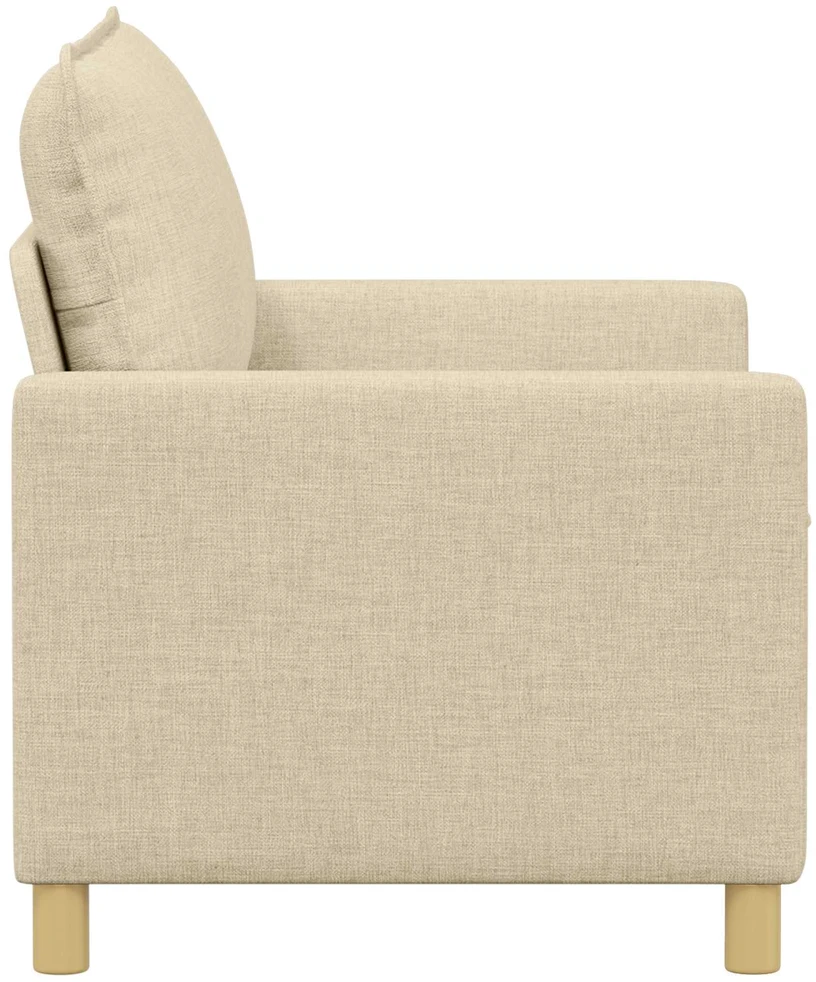 Sofa Kreminė 126 x 81 x 87,5 cm Audinys
