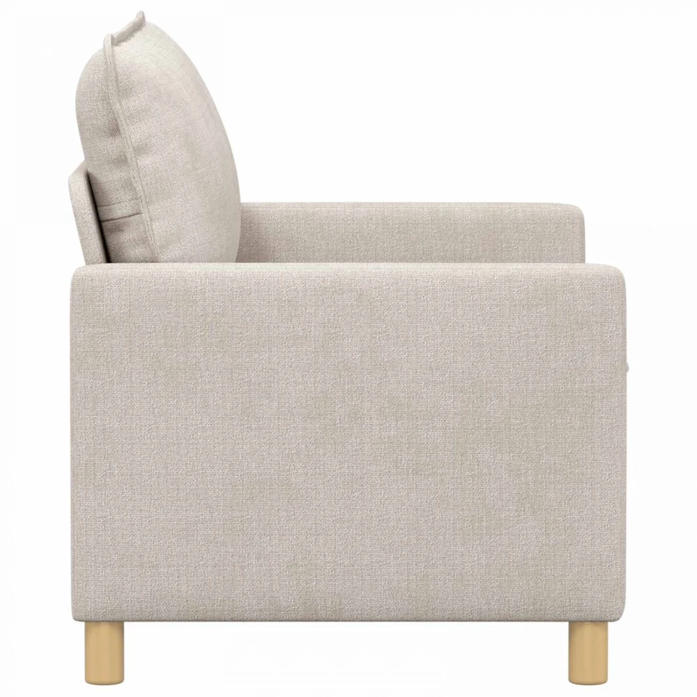 Sofa Kreminė 126 x 81 x 87,5 cm Poliesteris
