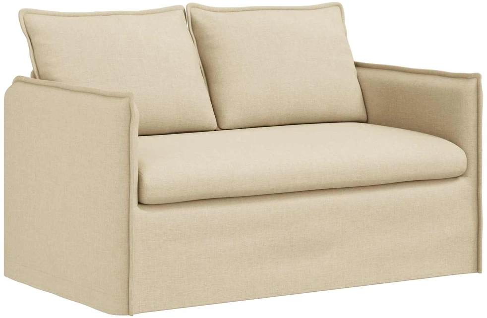 Sofa Kreminė 195 x 82 x 85 cm Metalas