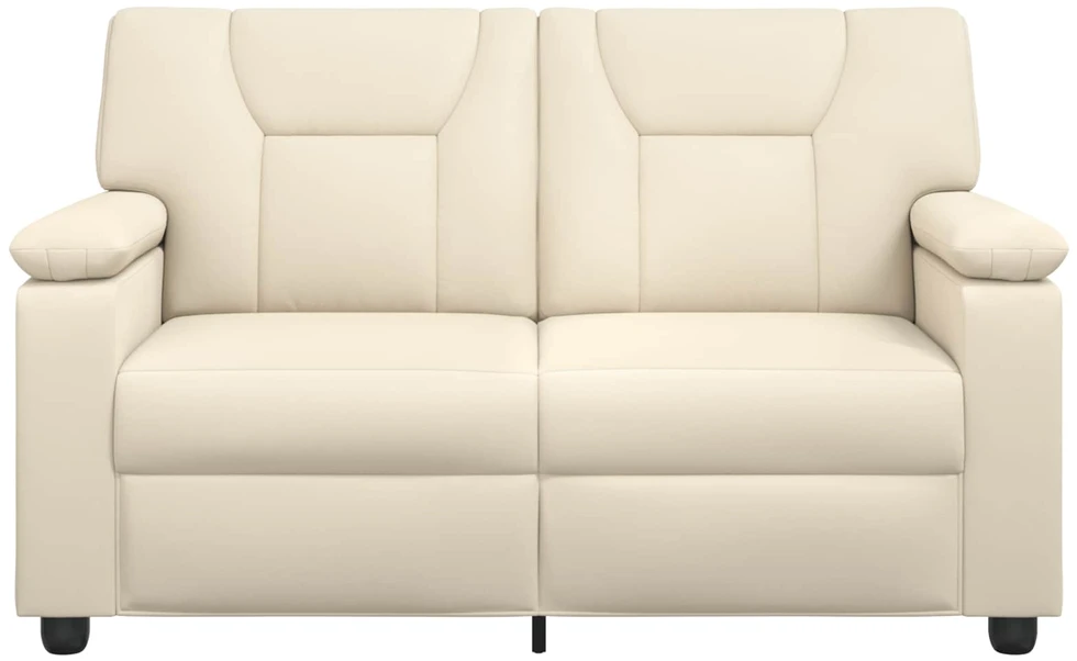 Sofa Kreminė 151 x 85 x 93 cm Dirbtinė oda