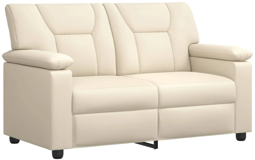 Sofa Kreminė 151 x 85 x 93 cm Dirbtinė oda